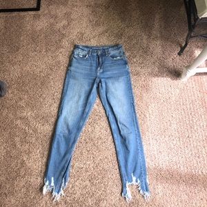 American Eagle mom jeans